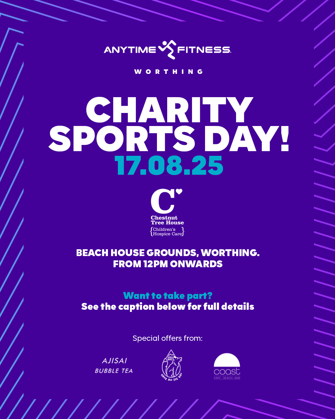 Anytime Fitness Charity Sports Day at Beach House Grounds