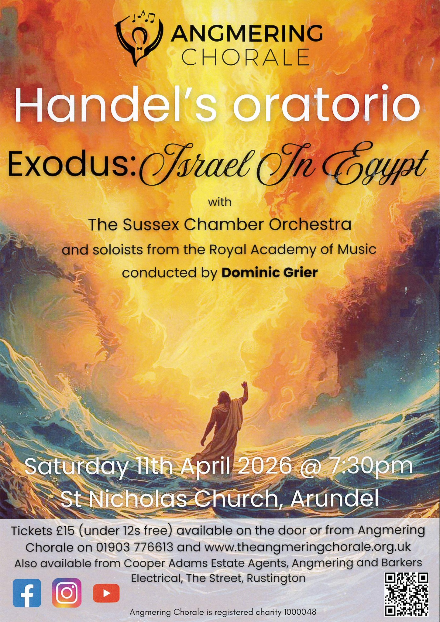 Handel's Israel In Egypt Performed By Angmering Chorale