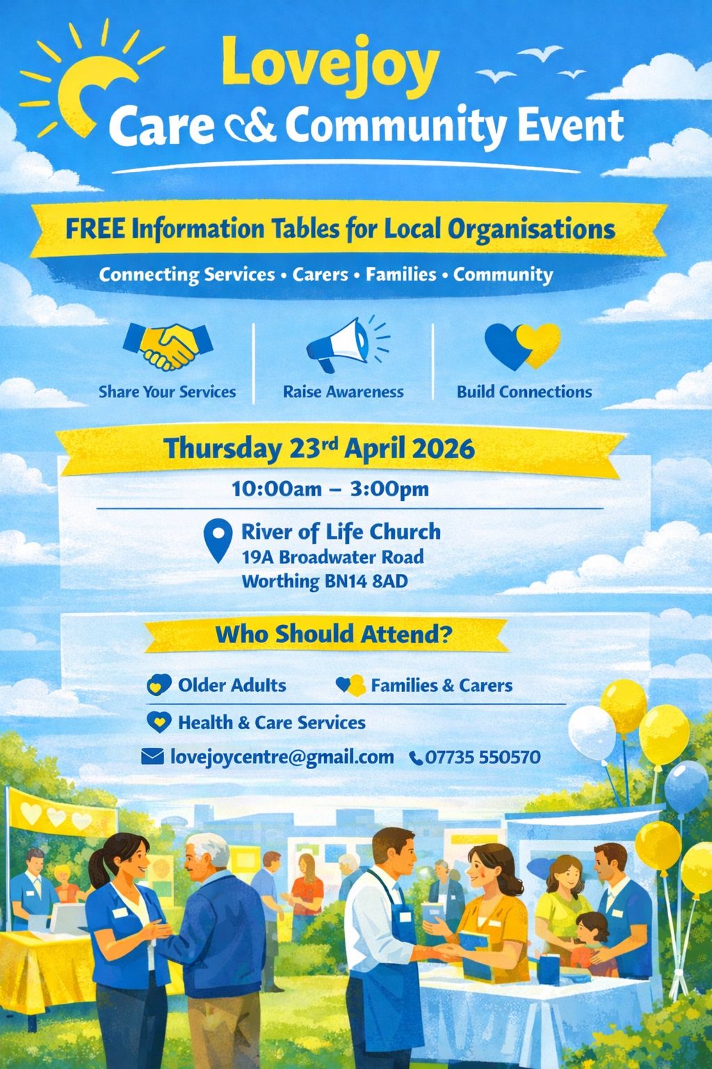 Care and Community event in Worthing - Radio Worthing - Local Radio for ...