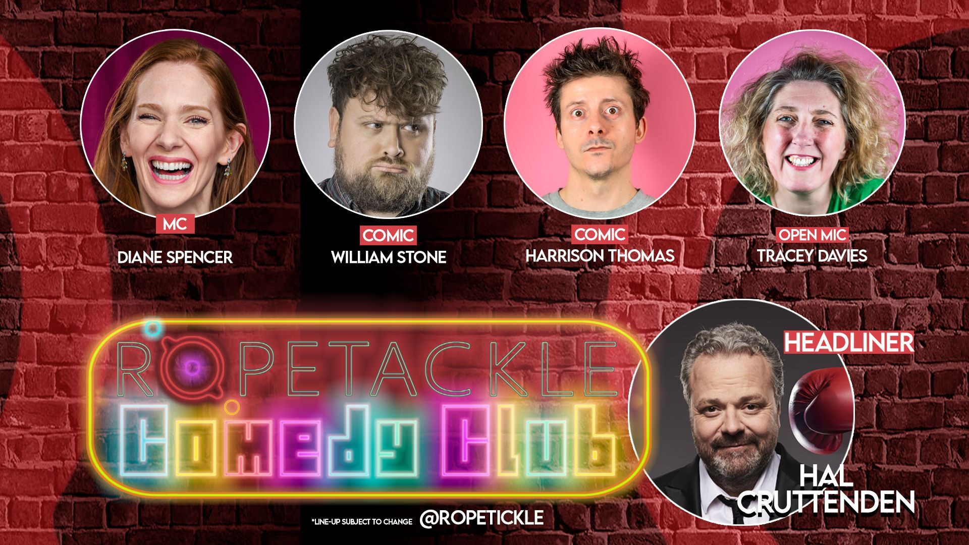 Ropetackle Comedy Club with Hal Cruttenden in Shoreham