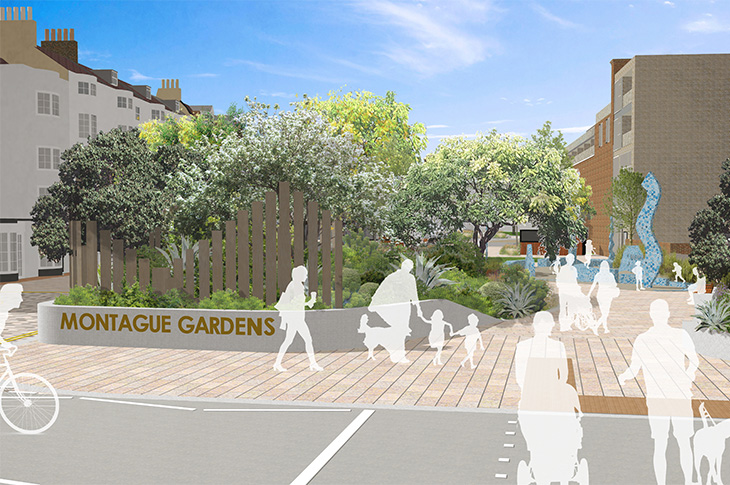 Montague Gardens Official Opening in Worthing