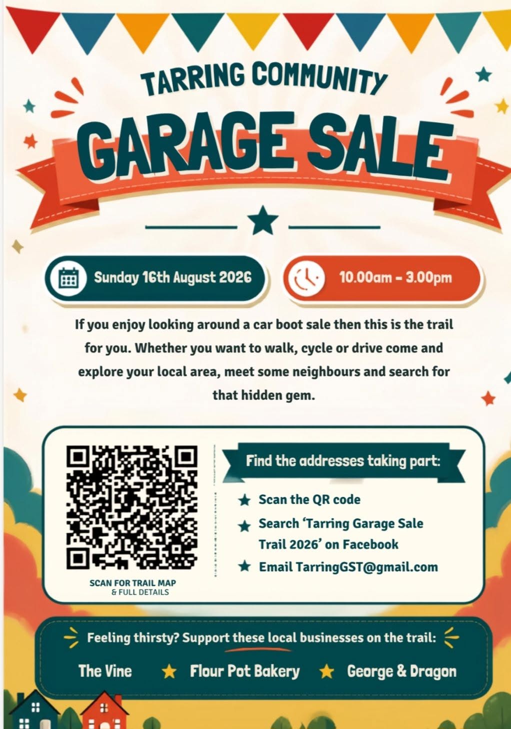 Tarring Garage Sale Trail 2026