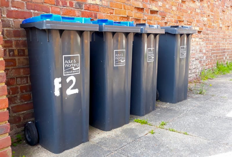Bin Collection Delays as Worthing Adjusts to New Waste Schedule