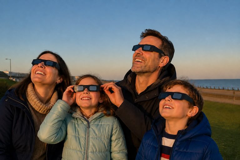 Worthing solar eclipse viewing times locations and safety advice