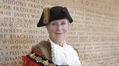 Cathy Glynn-Davies elected Mayor of Worthing for 2025-26