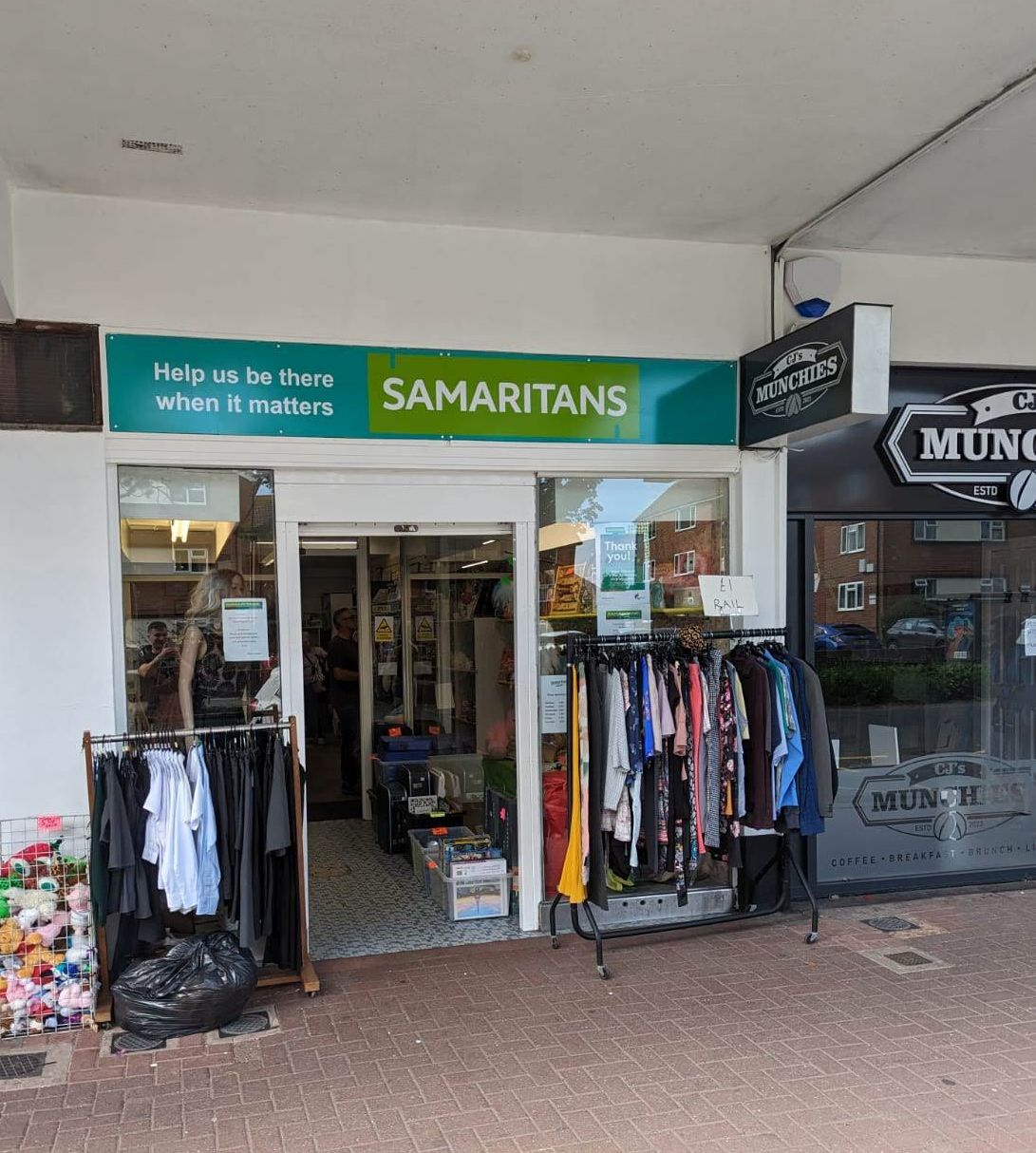 Worthing Samaritans’ Charity Shop Grand Reopening
